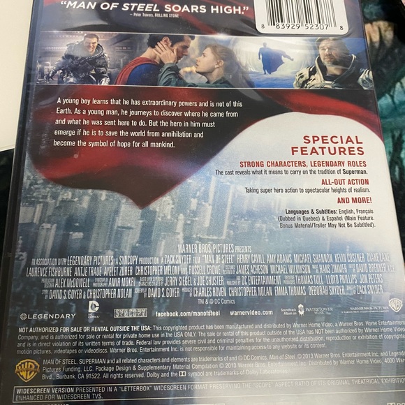 Man of steel dvd - Picture 2 of 2